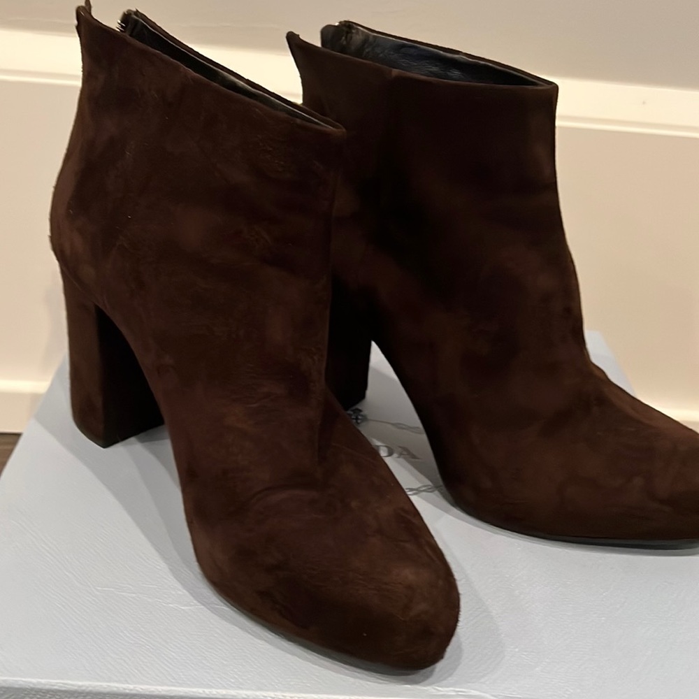 Prada ankle booties